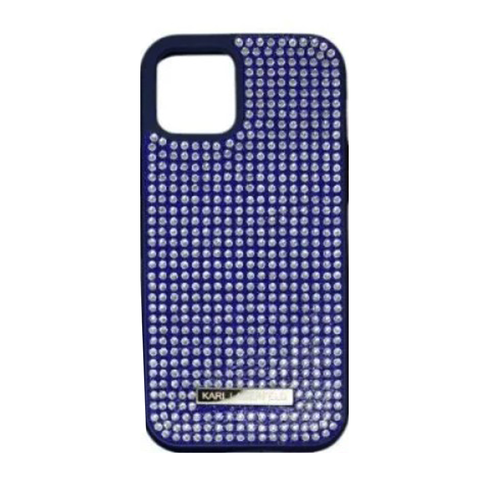 Чохол Karl diamond для iPhone 15 Pro Max (Синий)-0